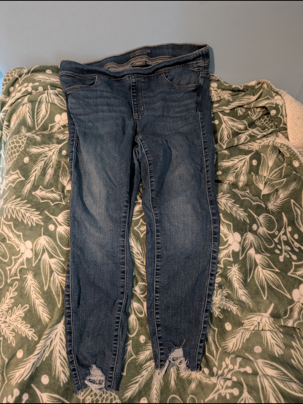 Women's Blue Skinny Jeans